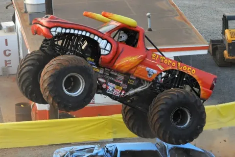 Camion-monstre El Toro Loco de la société Feld Motod Sports - Source : https://monstertruck.fandom.com/wiki/El_Toro_Loco_(Brown)